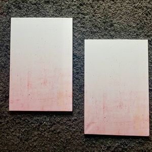 Pink ombré Canvases